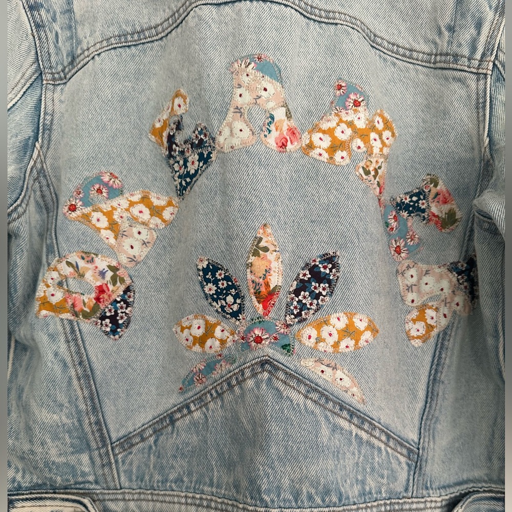 Blank Nyc Dream Patchwork Denim Jacket - image 6